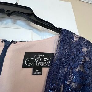 Alex Evening dress. New never worn. Bought for my daughter’s wedding.